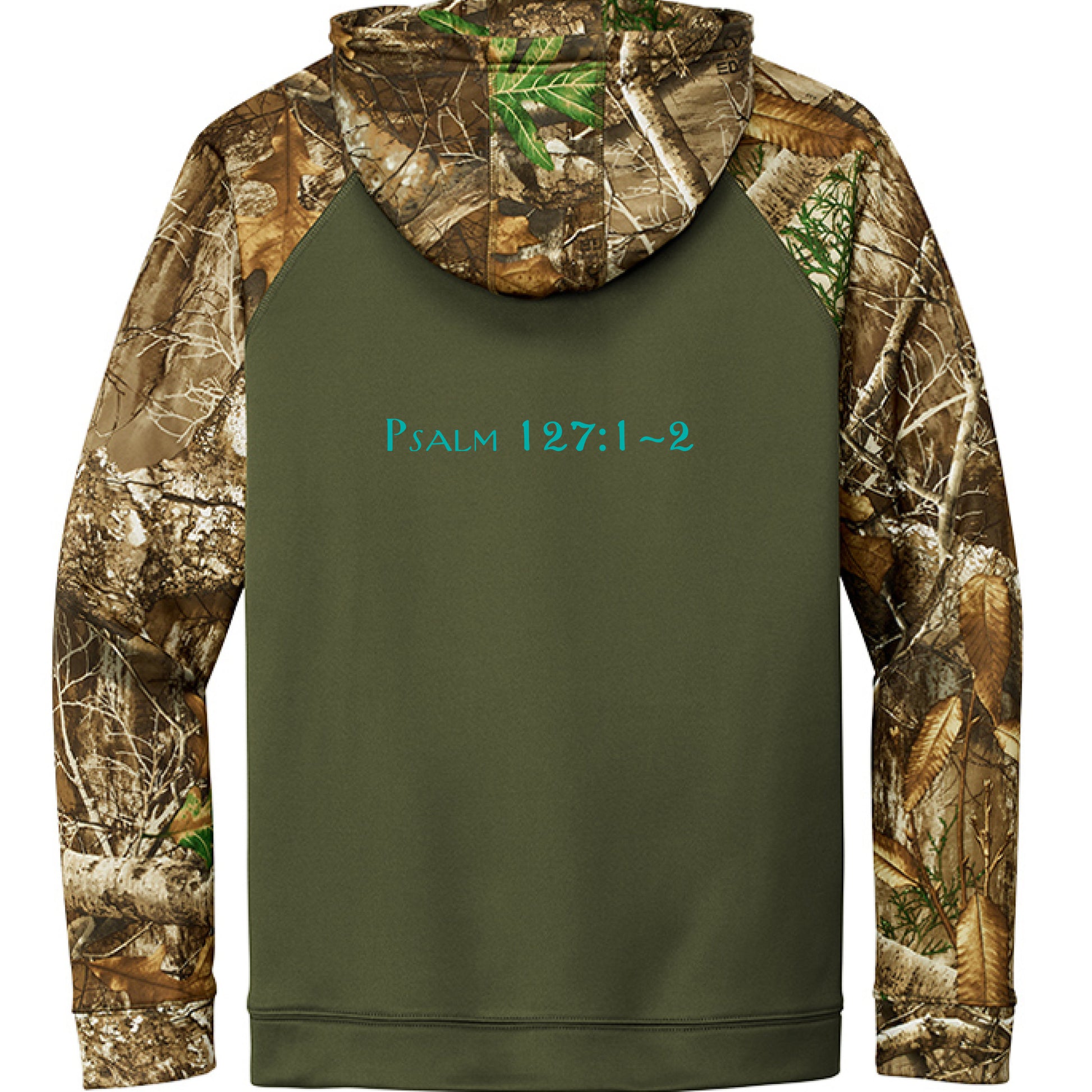 Olive Drab Green/ Realtree Edge - BACK